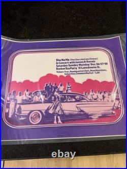 Vintage Sha Na Na 1970 Finale OP-1 Concert Poster Boston Tea Party 17x22