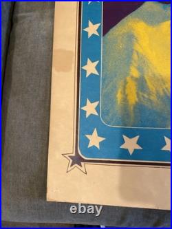Vintage Steve Miller Youngbloods 1968 Carousel CONCERT POSTER original Kelley