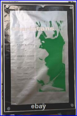 Vintage The Charlatans UK Band Concert Original Giant Subway Poster 60 x 40
