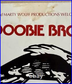 Vintage The Doobie Brothers Music Concert Poster Freedom Hall