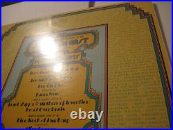 Vtg 1971 FILLMORE EAST The FINAL Concerts poster BILL GRAHAM DAVID BYRD Zappa EX