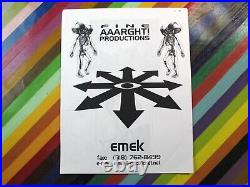 Vtg 1990s music concert poster catalog Emek L'Imagerie Phish Primus