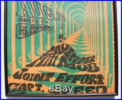 Vtg Earl Warren Showground Concert Poster 2nd 1967 The Doors Joint Effort
