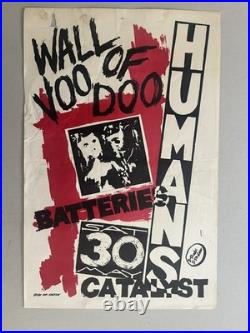 Wall of Voodoo Concert Poster San Francisco at The Catalyst