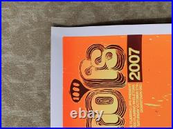 Wayne Coyne FLAMING LIPS First 1000 Skeletons March OKC 2007 SCREEN PRINT Poster
