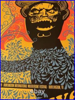 Ween Concert Poster Burlington Vermont 2009 S/N Justin Helton Rare