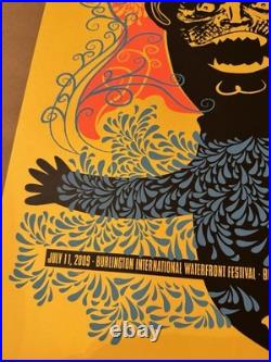 Ween Concert Poster Burlington Vermont 2009 S/N Justin Helton Rare