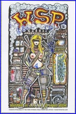 Widespread Panic Autographed Concert Poster New Years Eve 2012