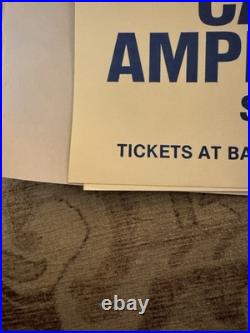 Willie Nelson Concert Poster July 1986 Waylon Jennings Colter-Original