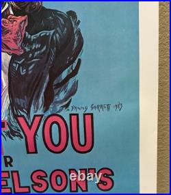 Willie Nelson J. Cash W. Jennings RARE 1985 Texas July 4 Picnic Concert Poster