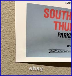 Willie Nelson J. Cash W. Jennings RARE 1985 Texas July 4 Picnic Concert Poster