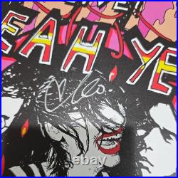 Yeah Yeah Yeahs HAND SIGNED Original Concert Poster